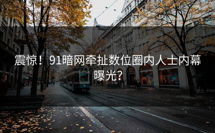 震惊！91暗网牵扯数位圈内人士内幕曝光？